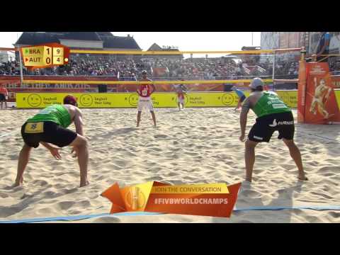 Alison/Bruno Schmidt vs Doppler/Horst (POOL C) WC 2015