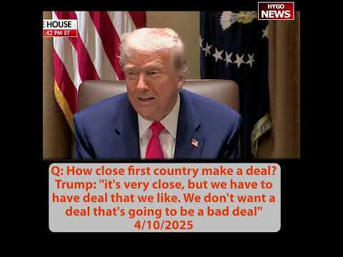 Musk: DOGE Saving $150B -- 'Unemployment Insurance for People Not Born Yet'; Trump: 'Very Close' to First Trade Deal