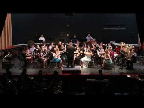 CHS Band '14 Spring Concert - Concert Band - American Riversongs - 05-15-14