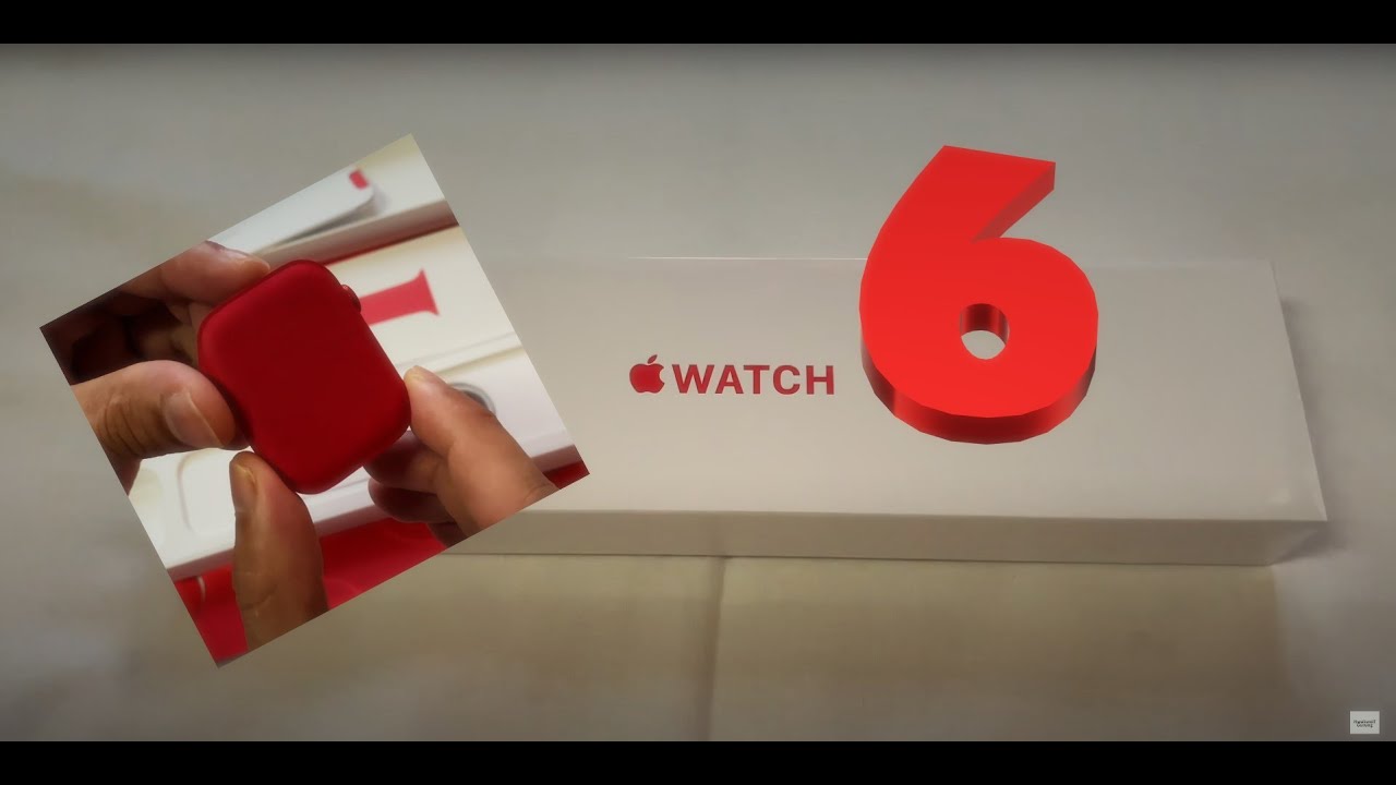 APPLE WATCH SERIES 6 | PRODUCT RED | UNBOXING |