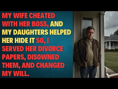 My wife cheated with her boss, and my daughters helped her hide it. So, I served her divorce papers
