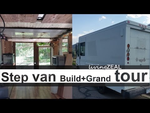 Van Tour of Step Van Camper Conversion