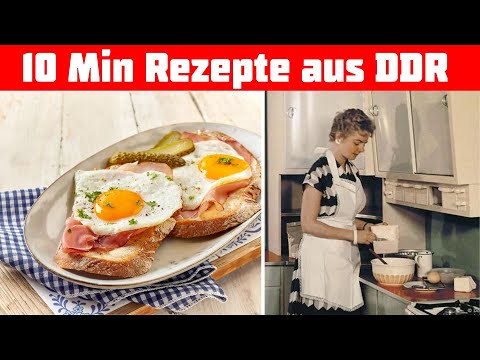 20 nostalgic 10-minute recipes from the GDR that you forgot about