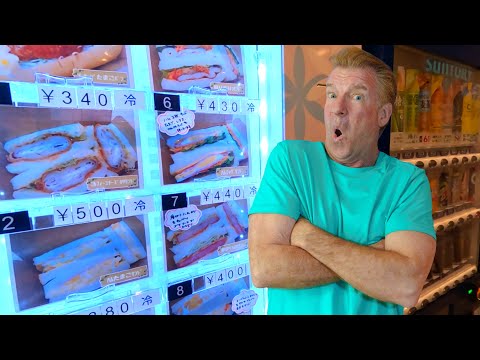 VENDING MACHINES Deli Sandwiches, Unmanned Ramen/Dumpling Shop, & Irish Snacks - Eric Meal Time #777