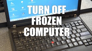 How To Turn Off A Frozen Computer