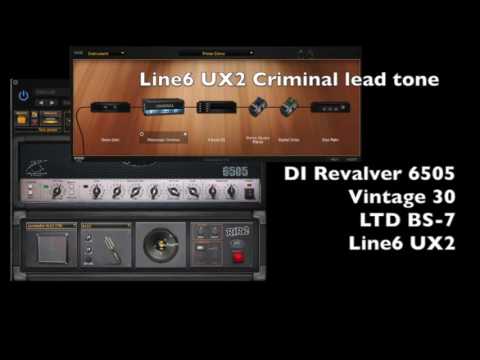 Peavey 6505 vs 6534 vs amp sim Revalver 4, Line6, EZ MIX 2, TSE X50; LTD BS-7