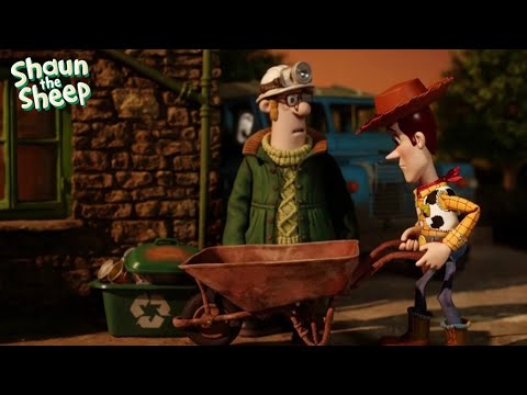 Shaun the Sheep but it's ruined by AI 