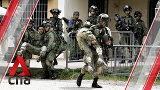 Exercise Tiger Balm: Singapore and US soldiers storm urban complex, clear explosives
