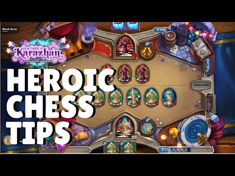 How to beat Heroic Chess in Hearthstone's Karazhan