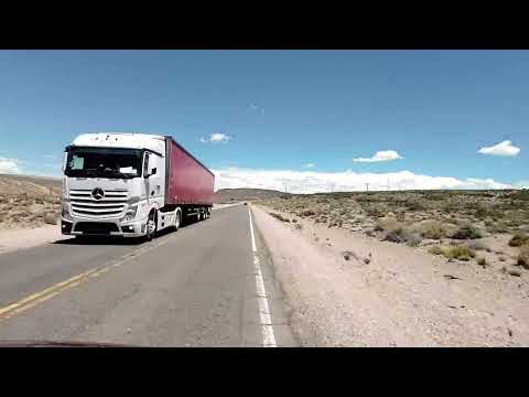 Ruta 40 de Zapala a Las Lajas -Prov de Neuquen-