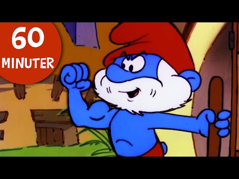 60 minuter av Smurf • Det bästa av Papa Smurf! • Smurfarna