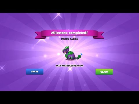 #DML I got JADE WARRIOR Dragon - Dragon Mania Legends