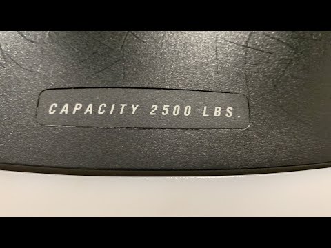 Rare capacity label! Schindler 321A, 2800 Tenaya Wy, Las Vegas, NV