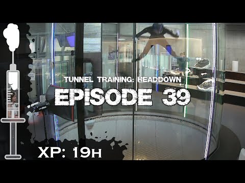 Tunnel Training Headdown - Indoor Skydiving #39 (~19h XP)