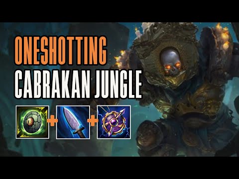 ONESHOTTING with Cabrakan is SUPER FUN! 😂👌- Jungle (SMITE Conquest)