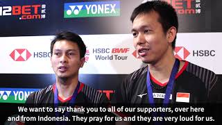 Download lagu YONEX All England 2019: Ahsan & Setiawan win first men's doubles titles for five years mp3 Download lagu YONEX All England 2019: Ahsan & Setiawan win first men's doubles titles for five years mp3