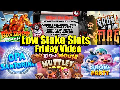 Thumbnail for video: Fresh Deposit, 31 Bonuses, Opa Santorini, Big Bass Day at The Races, Grug Make Fire & So Much More