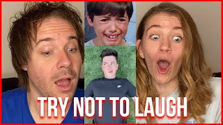 TRY NOT TO LAUGH ft. MY WIFE!