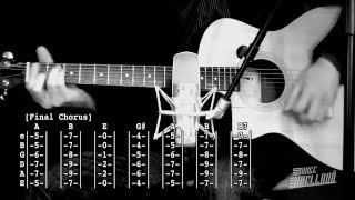 Piledriver Waltz - Arctic Monkeys ( Acoustic Guitar Tab Tutorial &amp; Cover )