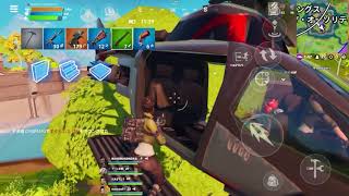 【Fortniteモバイル】こういうスクワッドは一生やりたい！！ビクロイイエェイ！！