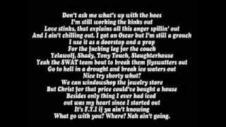 DJ Tony Touch ft Eminem - Symphony In H + ( Lyrics )