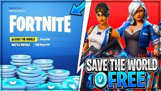 HOW TO GET FORTNITE "SAVE THE WORLD" FOR FREE! (PS4, XBOX & PC Giveaway!) - Fortnite: Battle Royale