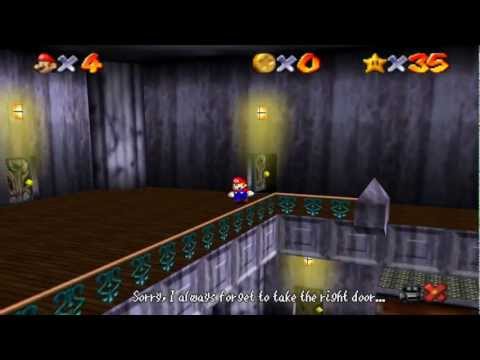 Super Mario 64 Walkthrough - Course 5 - Big Boo's Haunt