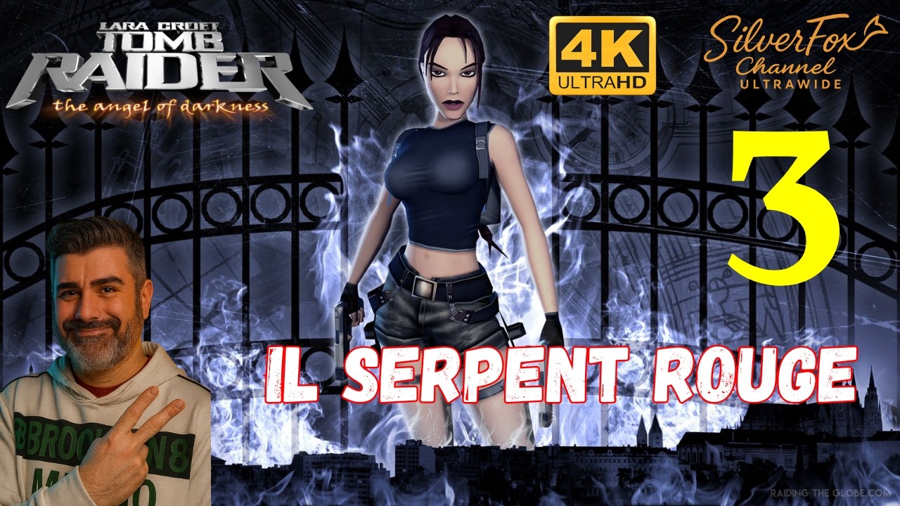TOMB RAIDER ANGEL OF DARKNESS - 03 - IL SERPENT ROGUE - GAMEPLAY ITA - WALKTHROUGH - ULTRAWIDE - 4K