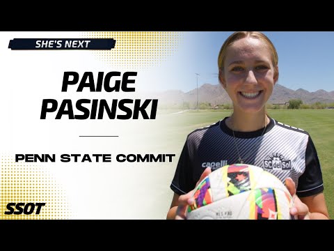 Rising Star Paige Pasinski's Journey to Soccer Excellence