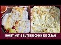 Homemade Ice Cream Recipe Honey Fruit Nut Ice Cream Butterscotch Ice Cream Lockdown Recipe