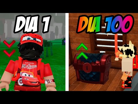 SOBREVIVI 100 DIAS COM A CLASSE DE APOSTADOR NO 99 NOITES NA FLORESTA!