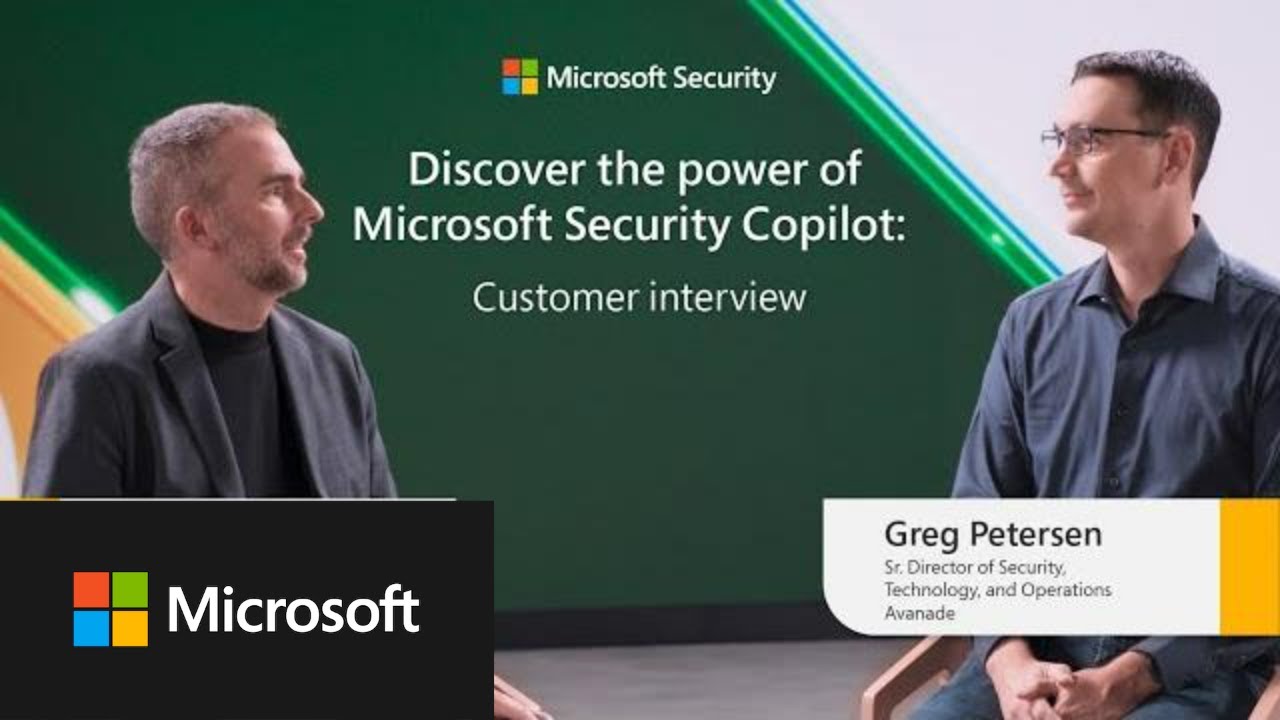 See how companies save time with Microsoft Security Copilot | Avanade