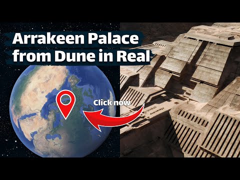 I found Arrakeen Palace 😳 from Dune in Real on Google Earth 🌎