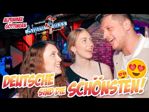DEUTSCHE sind die SCHÖNSTEN 😍😍 Straßenumfrage ALPENMAX GÖTTINGEN