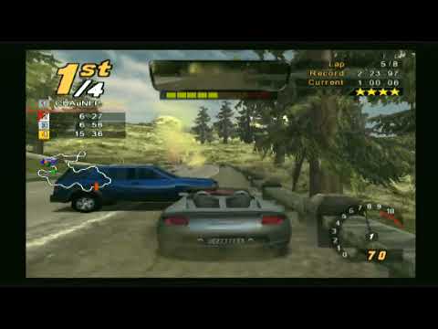Need for Speed: Hot Pursuit 2, 8Laps Alpine Trail - Porshe Carrera GT