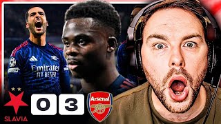 Download lagu Arsenal ARE SPECIAL! Saka & Merino are FRIGHTENING! Slavia Prague 0-3 Arsenal Highlights mp3