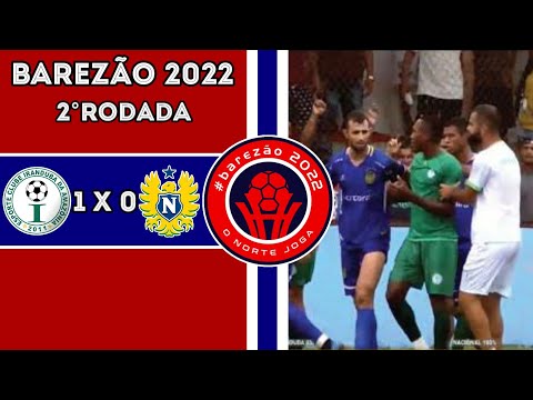 Gol - Iranduba 1 x 0 Nacional - Barezão 2022 - 2° Rodada