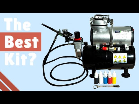 Fengda Airbrush Kit Review (FD-186 Compressor and BD-130/FE-130 Airbrush)