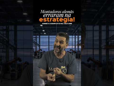 Você concorda que as montadoras alemãs erraram na estratégia?