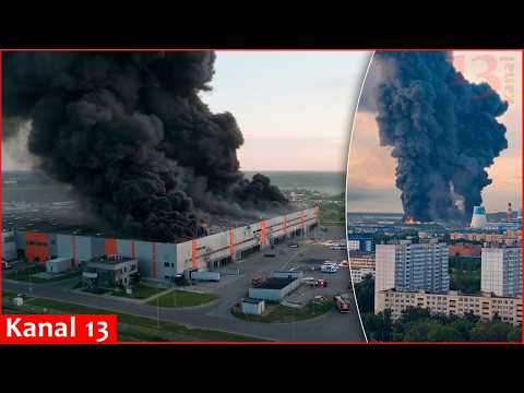 Drones breached air defenses, after which they bombed Wildberries in St. Petersburg