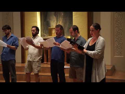 Palestrina's Nunc dimittis a8 sung by the Byrd Ensemble