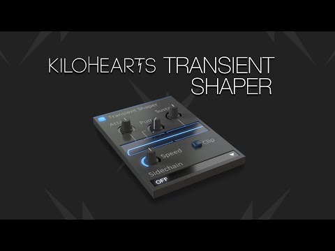 Transient Shaper by Kilohearts – Customize Attack Character