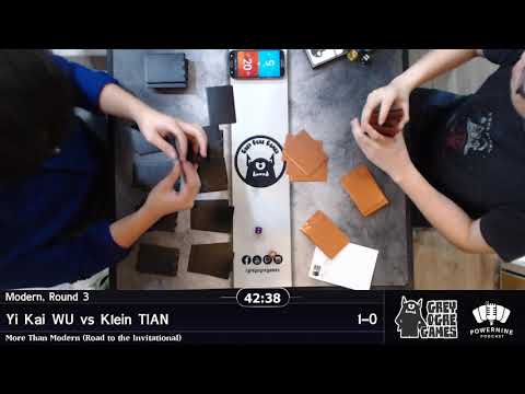 20171101 More Than Modern Round 3 - Affinity vs BG Tron