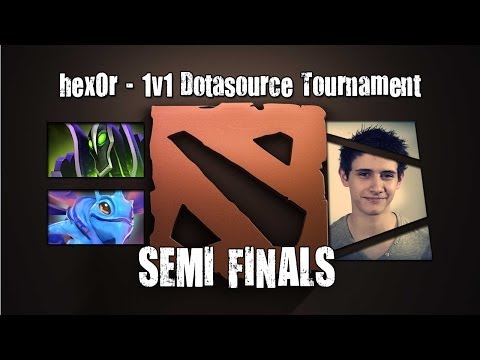 Dota 2 - 1v1 Tournament - Dotasource.de - Semi Finals [GERMAN]