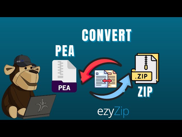 How to Convert PEA to ZIP (Simple Guide)