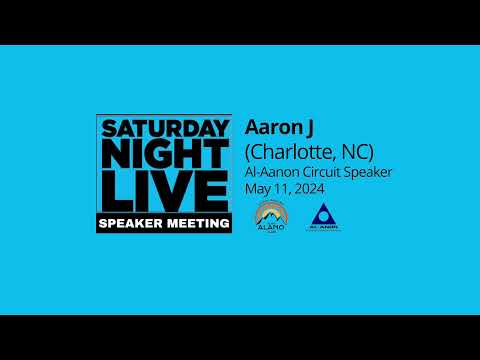 Aaron J  (Charlotte NC) Al-Anon Speaker 5-11-24
