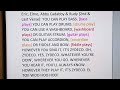 Sesame Street Eric Elmo Abby Cadabby Rudy It S Zydeco LYRICS