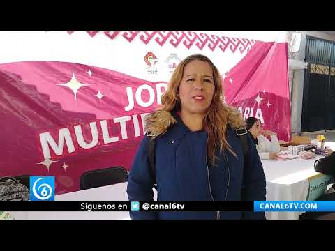 Video: Jornada Multidisciplinaria en Valle de Chalco, servicios para el bienestar social