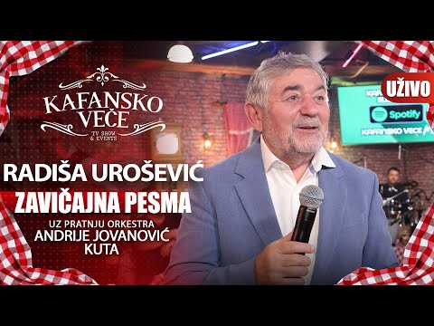RADISA UROSEVIC - ZAVICAJNA PESMA I UZIVO I (ORK. ANDRIJA JOVANOVIC KUTA) I 2022 I KAFANSKO VECE