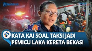 Respons PT KAI soal Taksi Penyebab Kecelakaan KRL Vs KA Argo Bromo Anggrek di Bekasi
